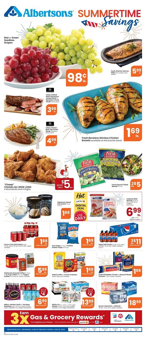 albertsons grocery store ad